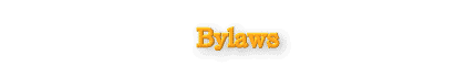Bylaws Page Title